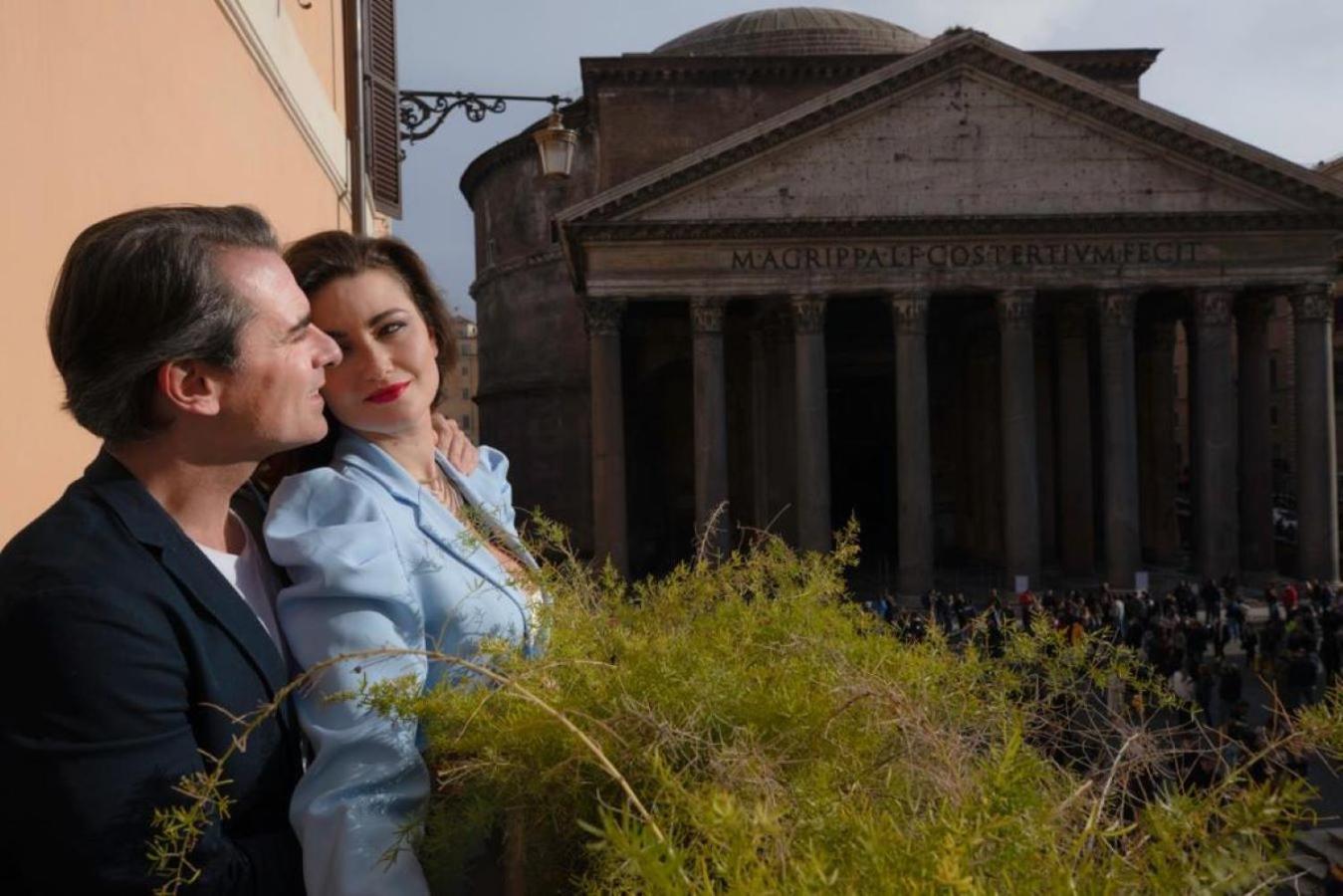 Pantheon Balcony Morgana Suite Roma Esterno foto